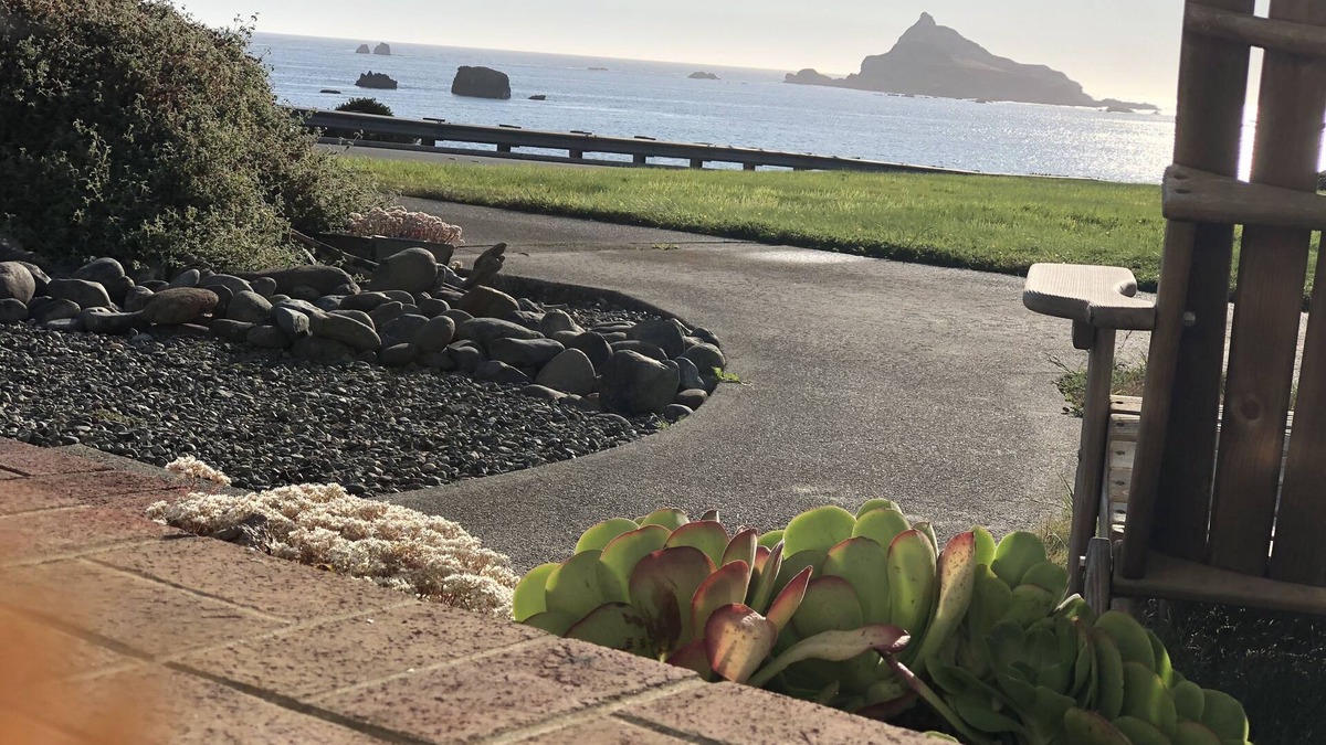 Crescent City North House | Beachfront Cottage with Fantastic View