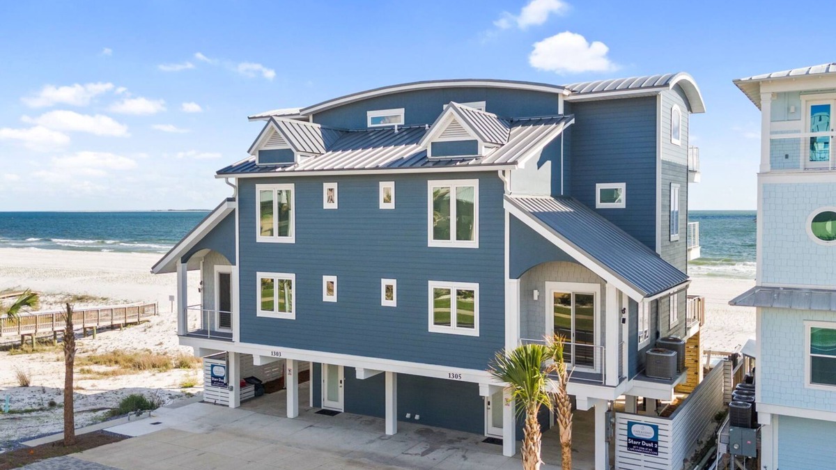 Mexico Beach House | Beachfront Duplex Unit, Pet Friendly, Mexico Beach, Gorgeous Views!