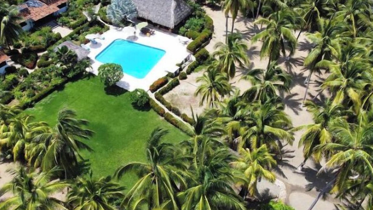 Barra de Potosi Villa | Beachfront Great Villa, private, full staffed, pool, sleeps 28, 8 bedrooms