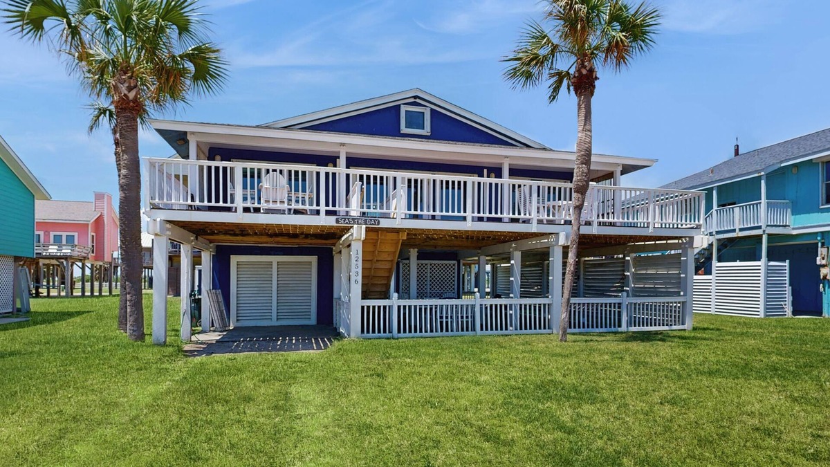 Spanish Grant House | Beachfront home with panoramic Gulf views - steps to beach & minutes to town