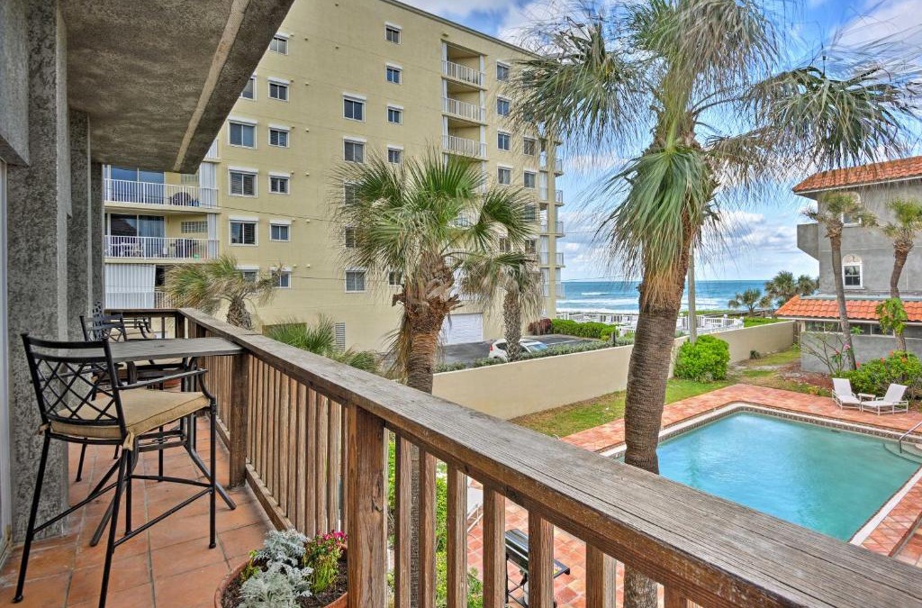 Indialantic Apartment | Beachfront Indialantic Home - Pool and Ocean View!