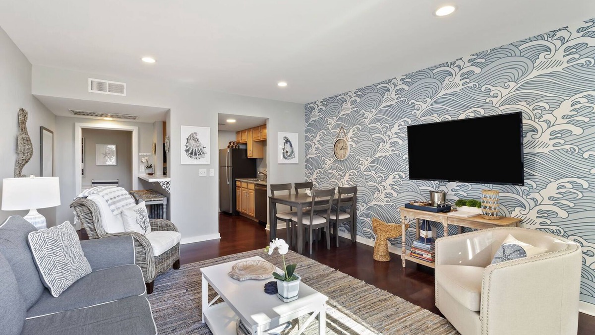 West Beach Village Condo | BEACHFRONT Kiawah Villa! 2BR Upscale, Modern! Great West Beach Location!