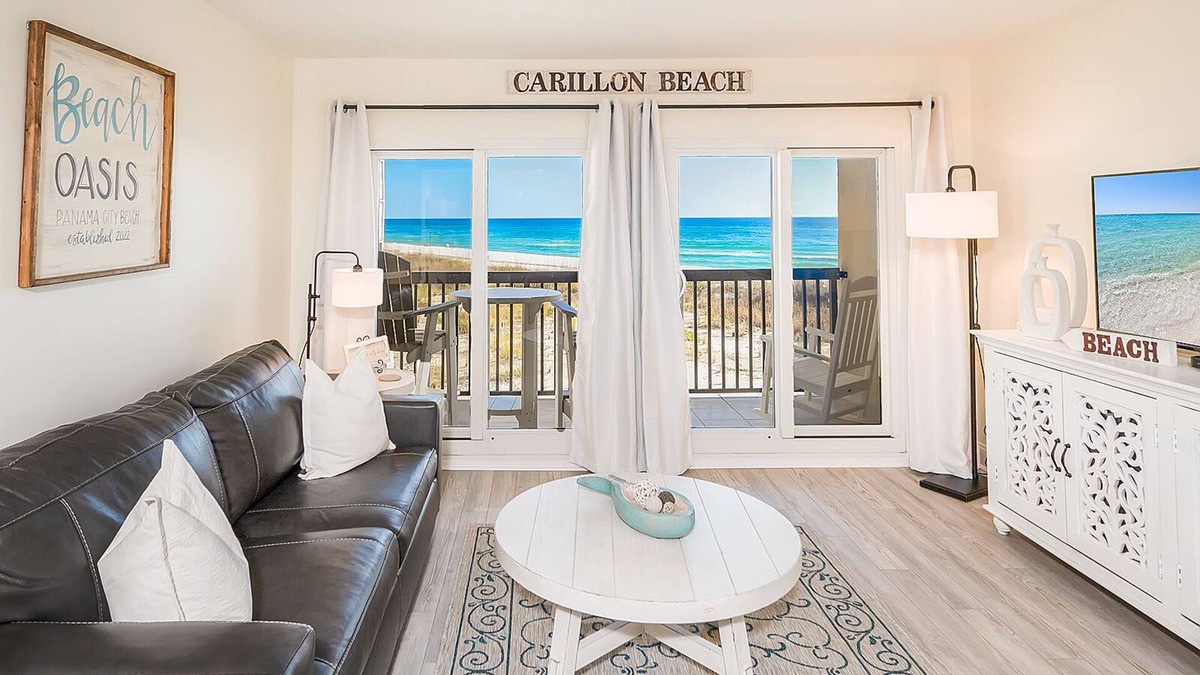 Sunnyside Condo | Beachfront LOWrise @ Pinnacle Port B3 Quiet Beach in Carillon Gated Community