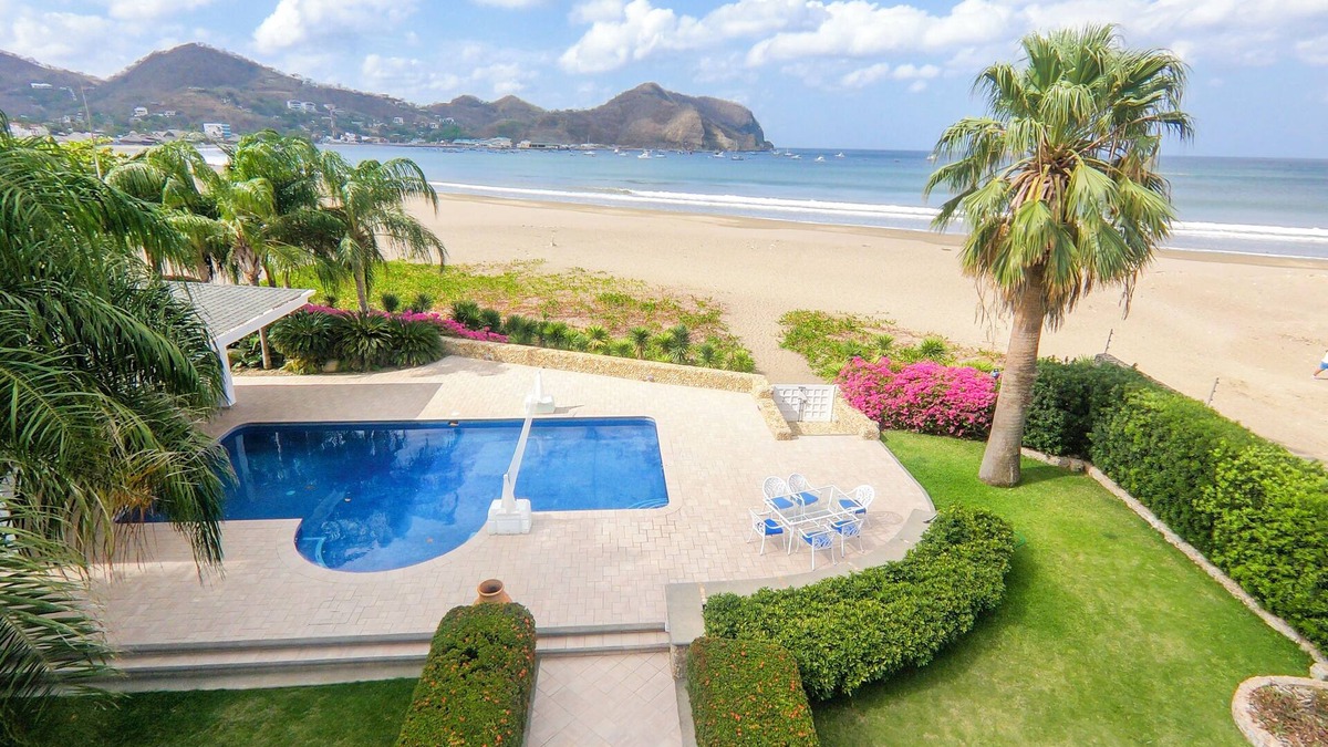 San Juan del Sur Villa | BEACHFRONT Luxury Villa 20,000 Square Feet Ocean Front Housekeeper & Guards
