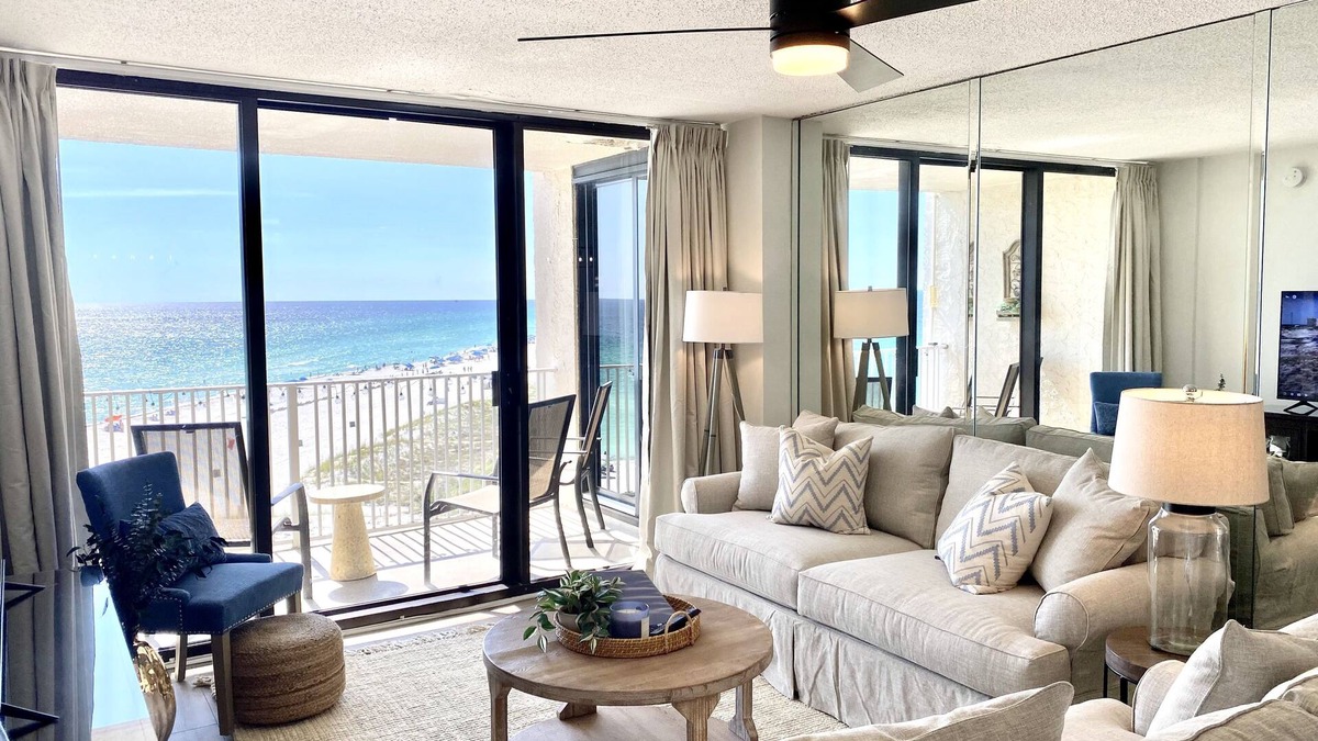 Gulf Lagoon Beach Condo | Beachfront Oasis -2 Bedroom, 2 Bath Family Friendly PCB Condo, Dunes of Panama