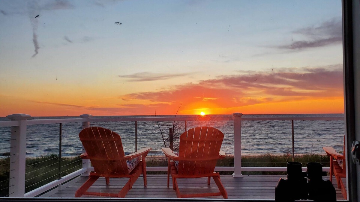 Prime Hook Beach House | beachfront on the Delaware Bay- beautiful Prime Hook Beach