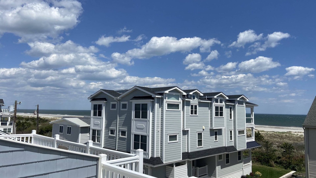 Sea Isle City House | Beachfront Paradise: 5BR Upscale Home with Multiple Decks and Ocean Views