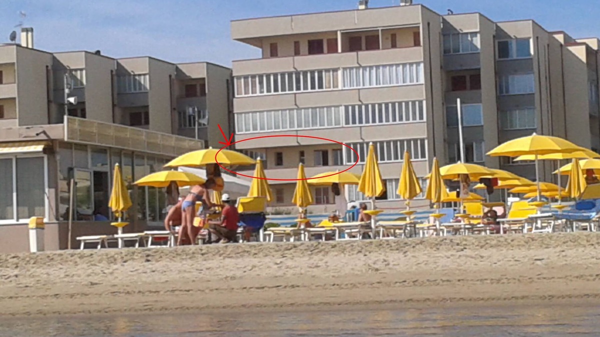 Lido Adriano Apartment | beachfront property, large balcony, unobstructed view of them