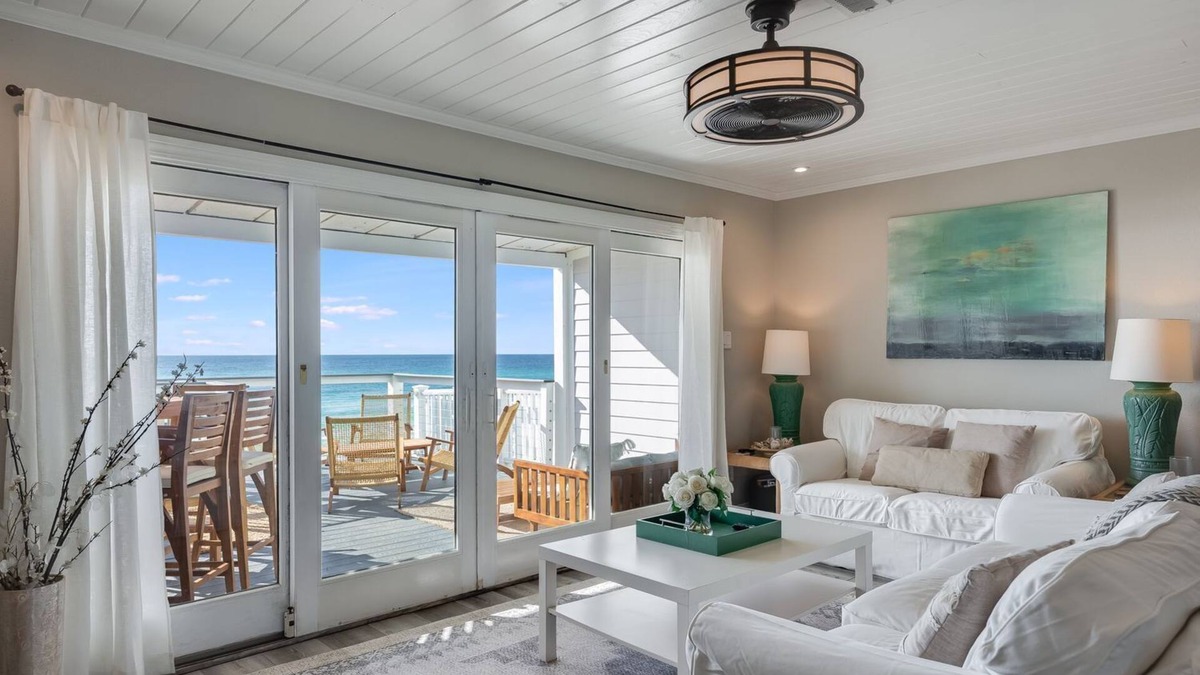 Inlet Beach House | BEACHFRONT Townhome in Inlet Beach