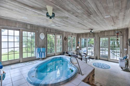 Urbanna House | Beachfront Urbanna Home with Gas Grill and Deck!