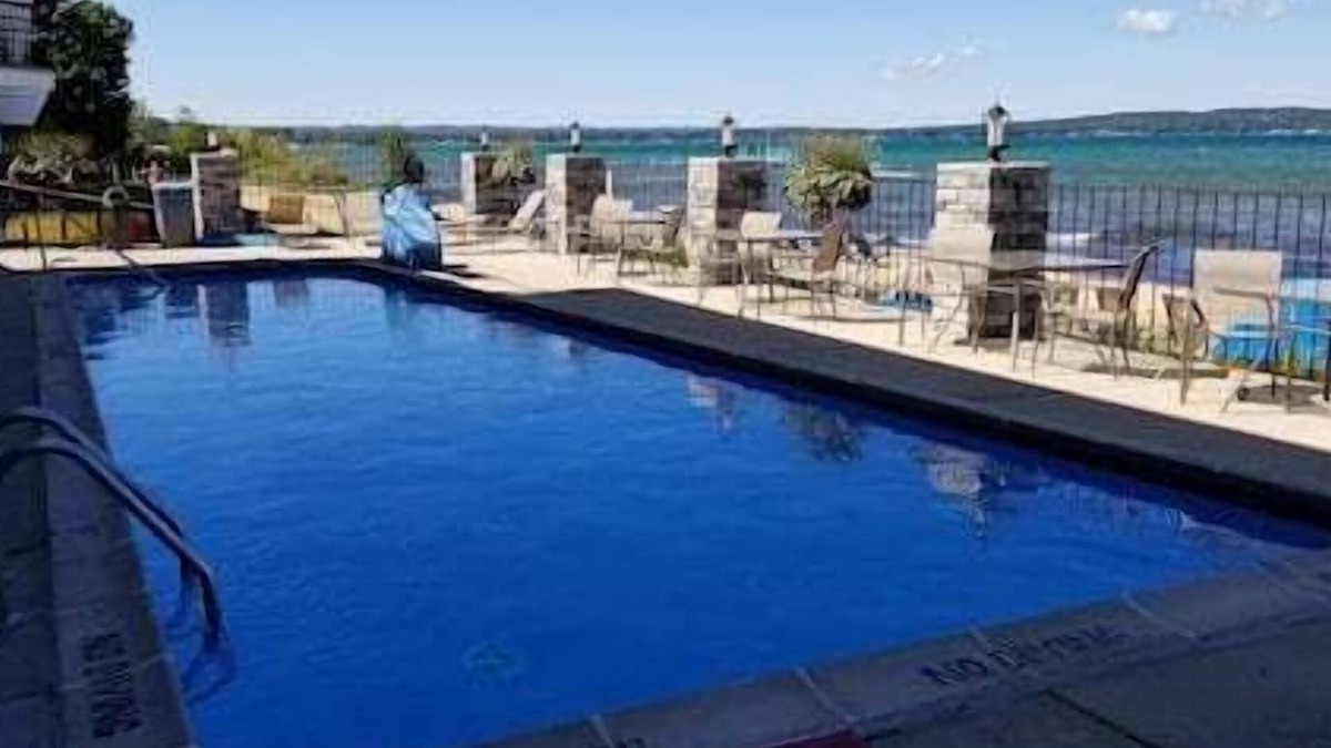 Traverse City Condo | ✵ Beachfront Walkout Condo: Pointes North Resort | 106