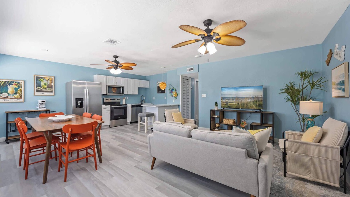 Port Canaveral Apartment | Beachside Escape – 3BR Space, Walk to Sand