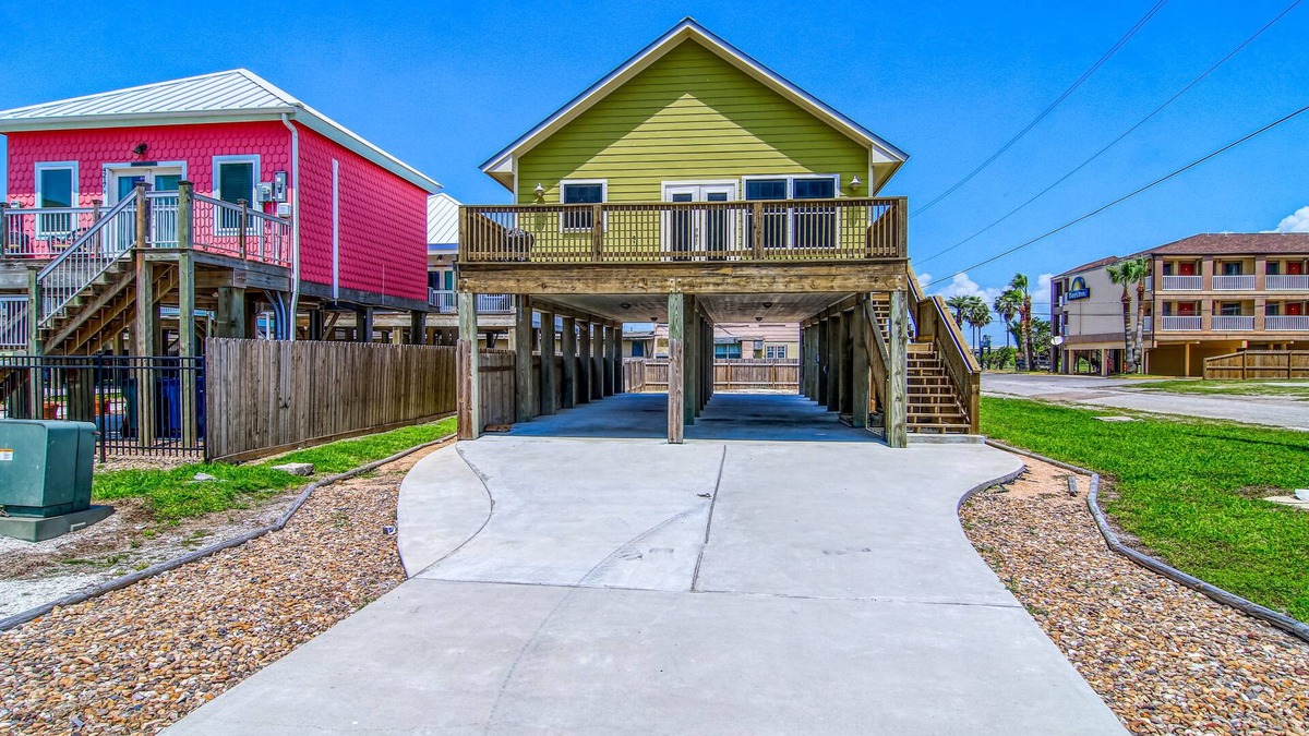 North Beach House | Beachside home with huge deck just steps from the sand - minutes to city