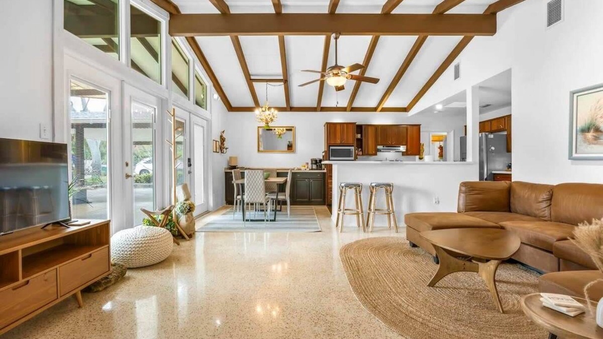 Cocoa Isles House | Beachside Paradise | Game Room & Pool Oasis