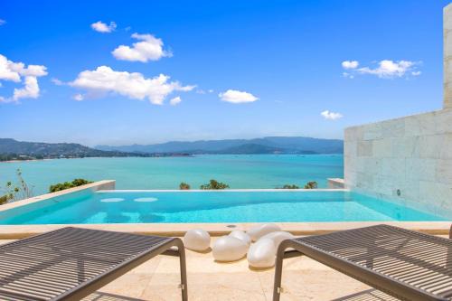 Moo 5 House | BEACHSIDE VILLA plus APARTMENT - AVA - at SUNSET COVE LUXURY VILLAS, 5 BED 5 BATH, Amazing SEA and MOUNTAIN VIEWS, only 100m walk to Swimming Beach