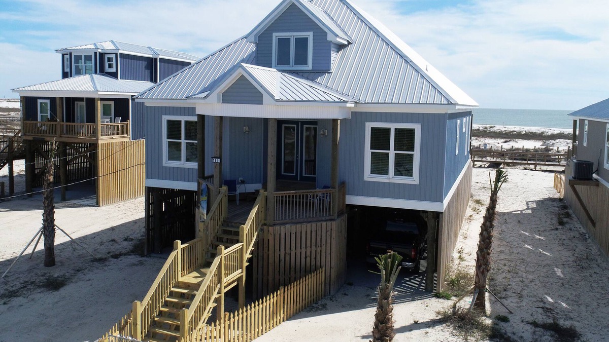 Dauphin Island House | Beachy Keen | OceanFront open for Thanksgiving