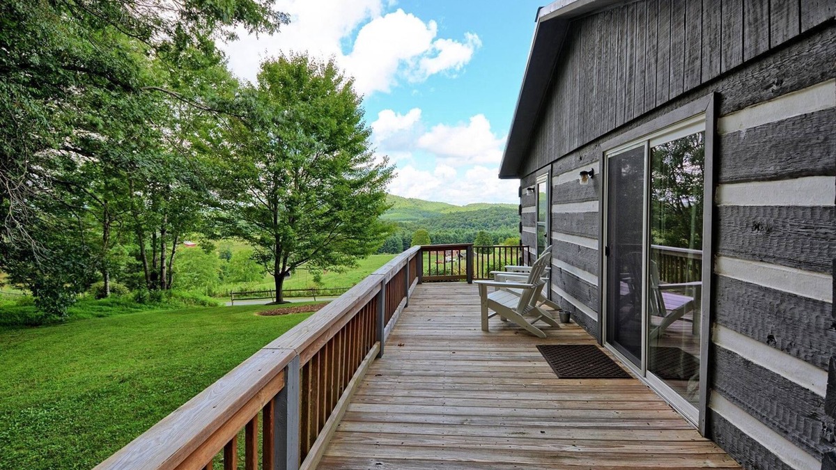 Jefferson Cabin | Bear Creek Cabin-2 BR/2BA Cabin, Mountain Views, WIFI, Gas FP