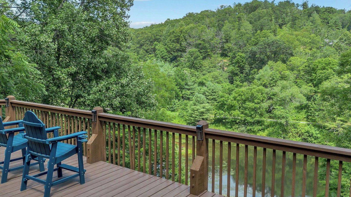 Grassy Creek Cabin | Bear Haven w/Fire pit + Community Pond Access + Pool Table + Dog Friendly + MORE