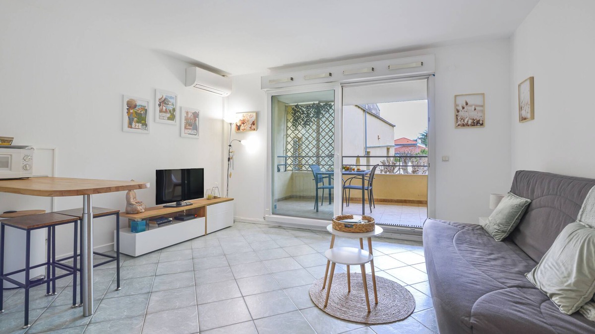 Beaulieu-sur-Mer Apartment | Beaulieu-sur-Mer, magnificent studio in quiet location, air-conditioning, parking, WiFi.