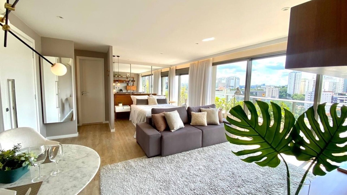 Vila Madalena Apartment | Beautiful and sophisticated studio in a new and complete building in the best of Vila Madalena