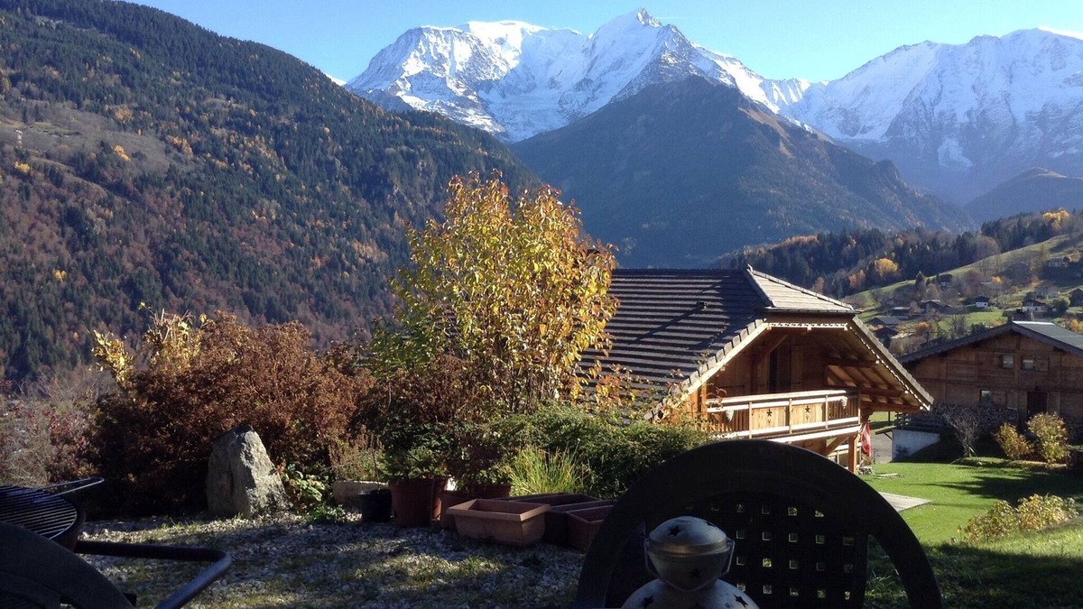 Saint-Gervais-les-Bains Apartment | Beautiful apartment with a magnificent view of Mont Blanc