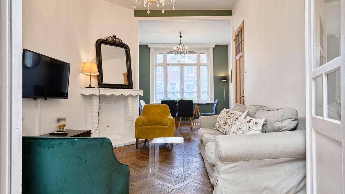Lambersart Apartment | Beautiful 1900 house full equipped, 4bdrm+ garden!