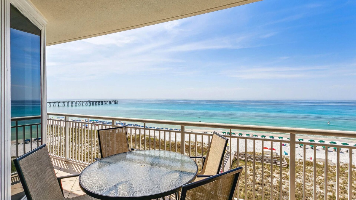 Navarre Beach Condo | Beautiful 2-bed, 2-bath Gulf front condo -The Pearl of Navarre #504!