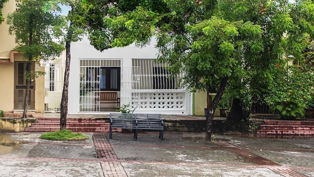 San Anton House | Beautiful 2 bedroom house directly on a park in the Colonial Zone