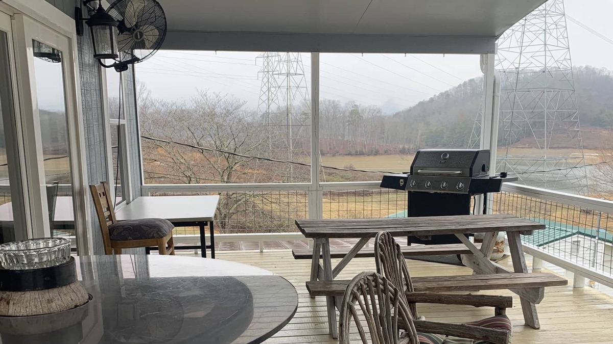 Bean Station House | Beautiful 2 bedroom, 2 bath house with large deck overlooking Cherokee Lake.
