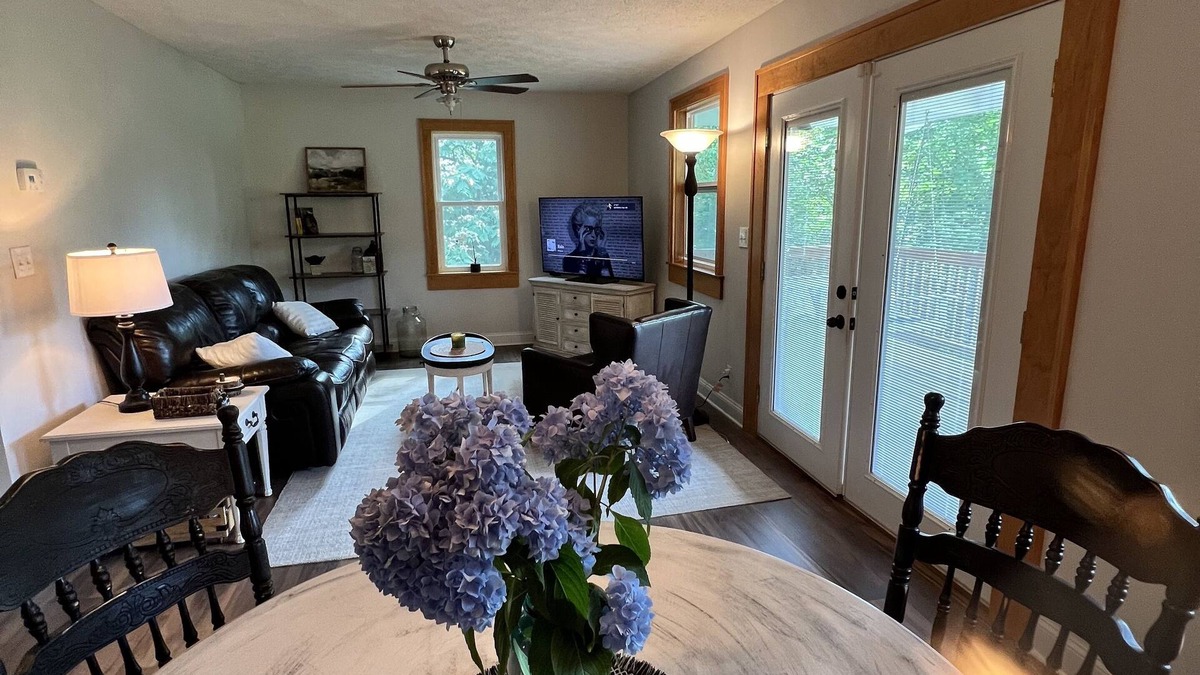 Henry House | Beautiful 2 BR 1 BA Cabin in Blue Ridge Mountains