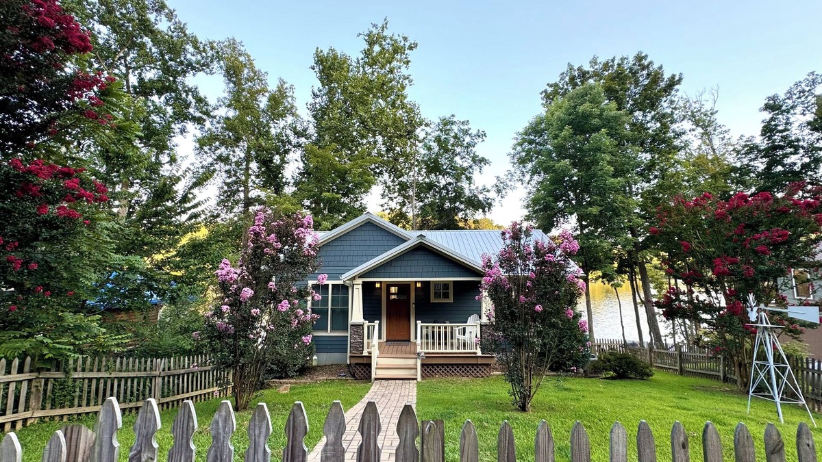 Penrod House | Beautiful 3 BR Home on Malone Lake - Great Views - Private Dock - Walk to Marina