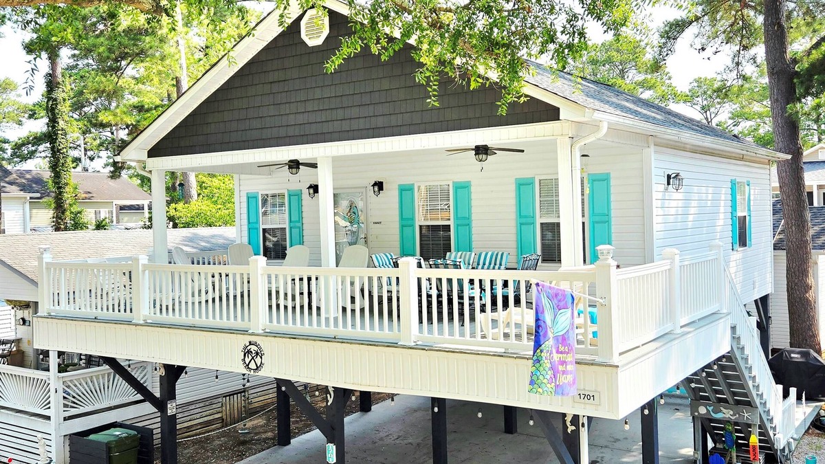 Surfside Beach House | Beautiful 3BD/2BA Ocean Lakes home w/Golf Cart!