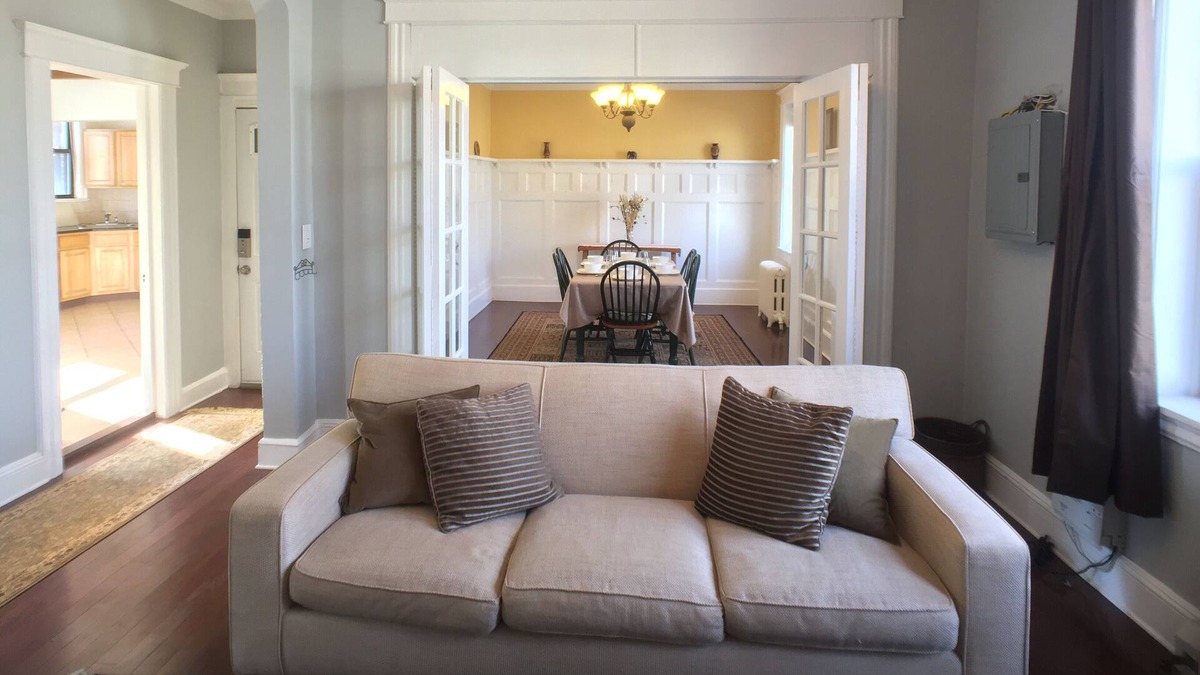 West New York Apartment | Beautiful 4 BR, mins to Time Square, Private Entrance, Parking