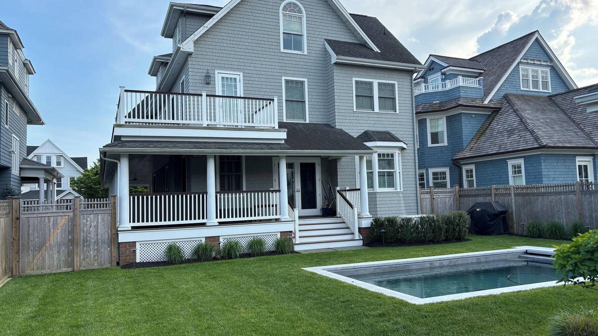 Avon by the Sea House | Beautiful 5+ BR house 1 block from beach with private pool in Avon