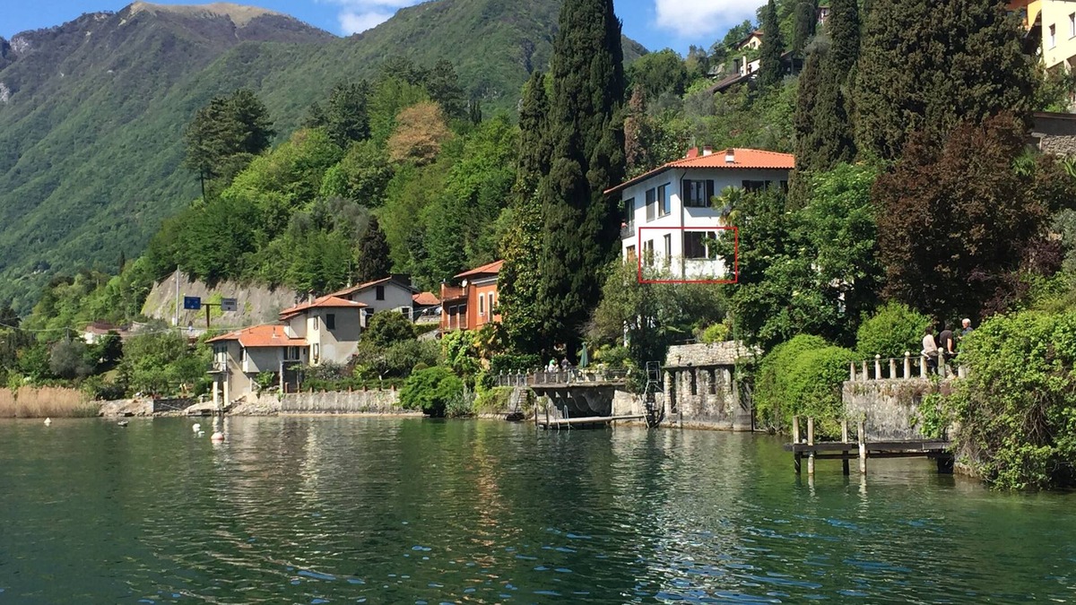 Cressogno Apartment | Beautiful apartment directly on Lake Lugano with private lake terrace
