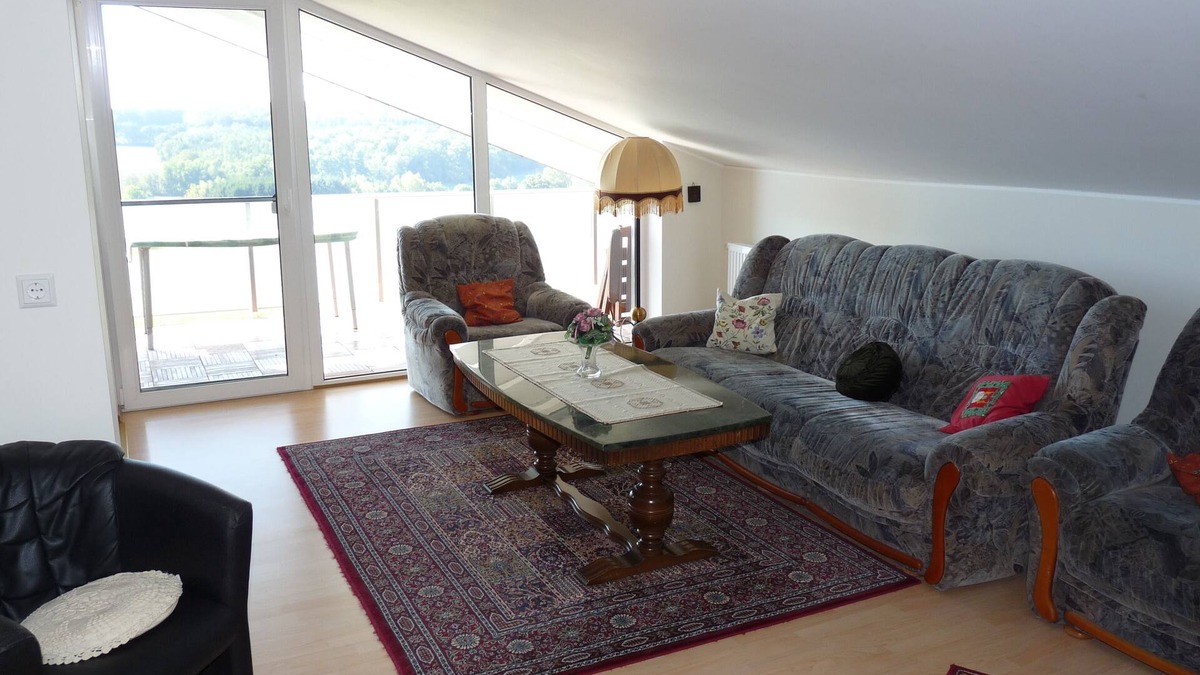 Riegenroth Apartment | Beautiful apartment with stunning views of the valley and a large play area