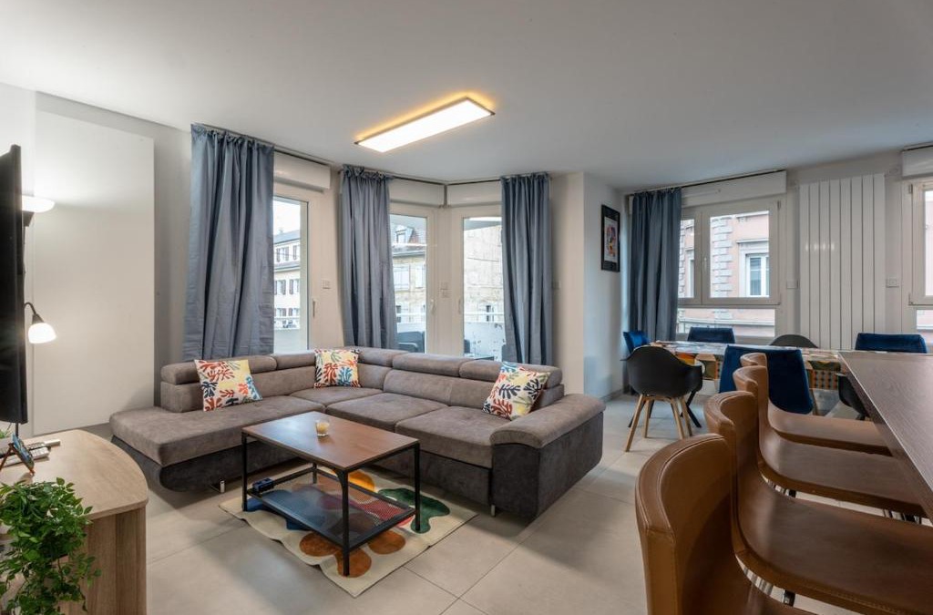 Huningue Apartment | Beautiful apartment for 6 people, near Basel, parking