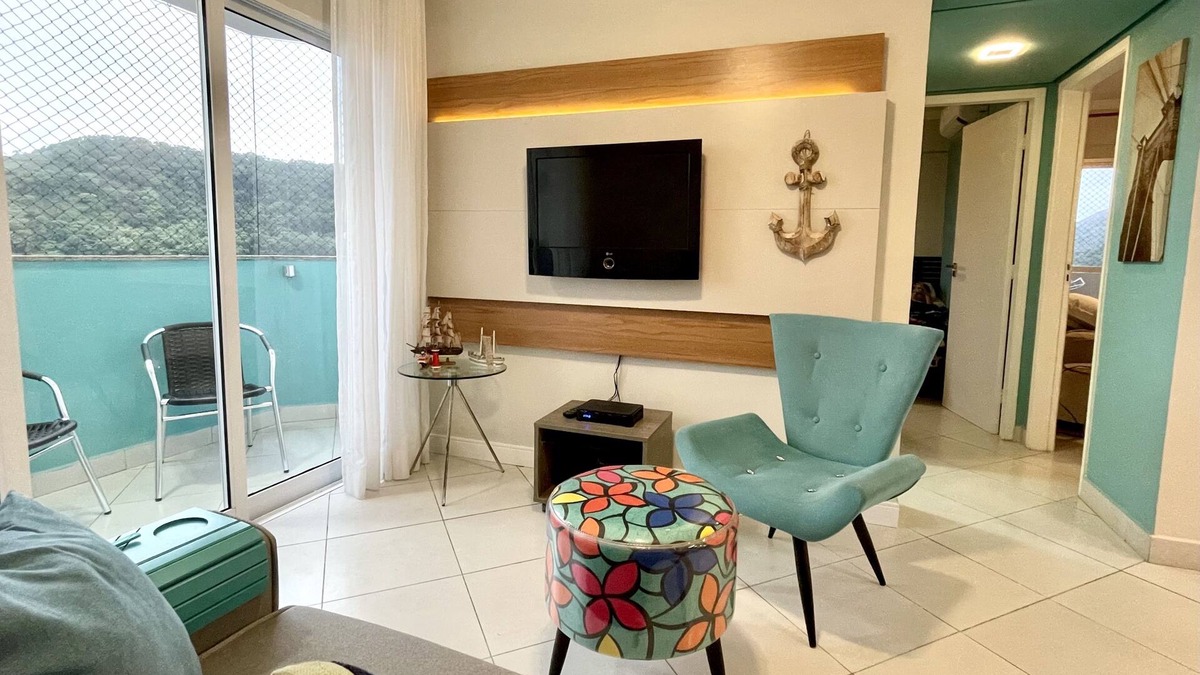 Tombo Apartment | Beautiful apartment in Praia do Tombo | Gourmet balcony | Swimming pool | Air | WIFI | King bed