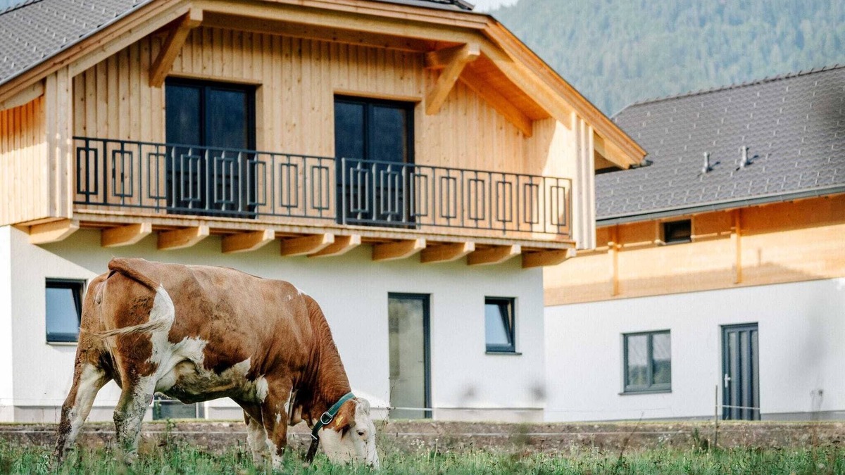 Jenig House | Beautiful Wooden Chalet in Rattendorf With Garden