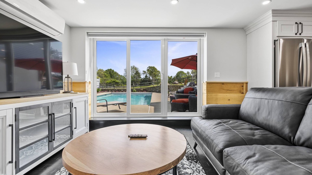 Ipswich Apartment | Beautiful backyard farm. Very quiet. Pool. Walking trails and beaches nearby.