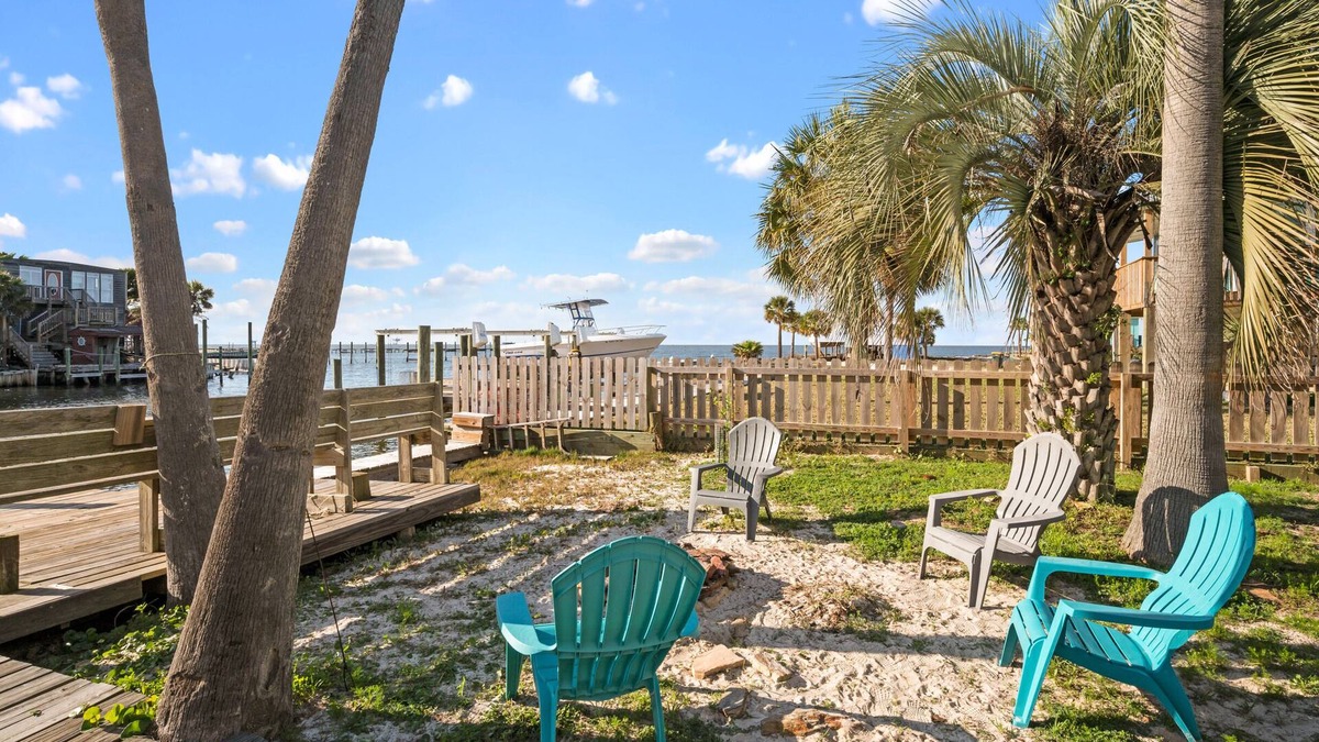 Fort Morgan Pines House | Beautiful bay front home that's very popular with our visitors.