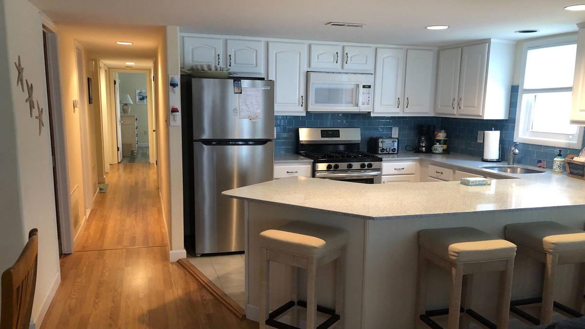 Dennisville Condo | Beautiful Beach Front Condo 2 large decks. One facing the ocean and the other facing the bay.
