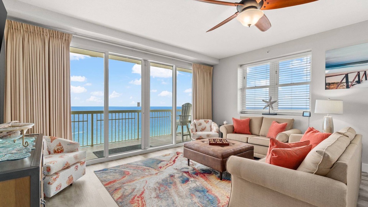 Miramar Beach Condo | Beautiful Beachfront Private 49' Wrap-Around Balcony