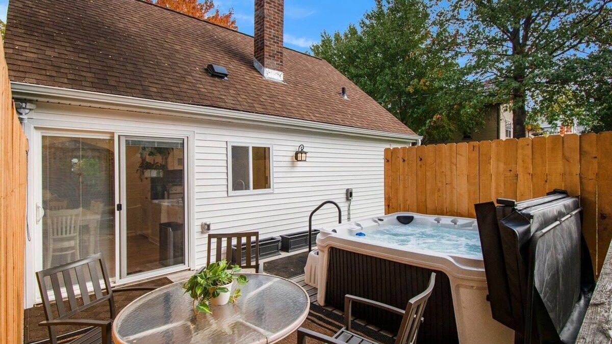 Benson House | Beautiful Benson Cottage with Year-Round Hot Tub!