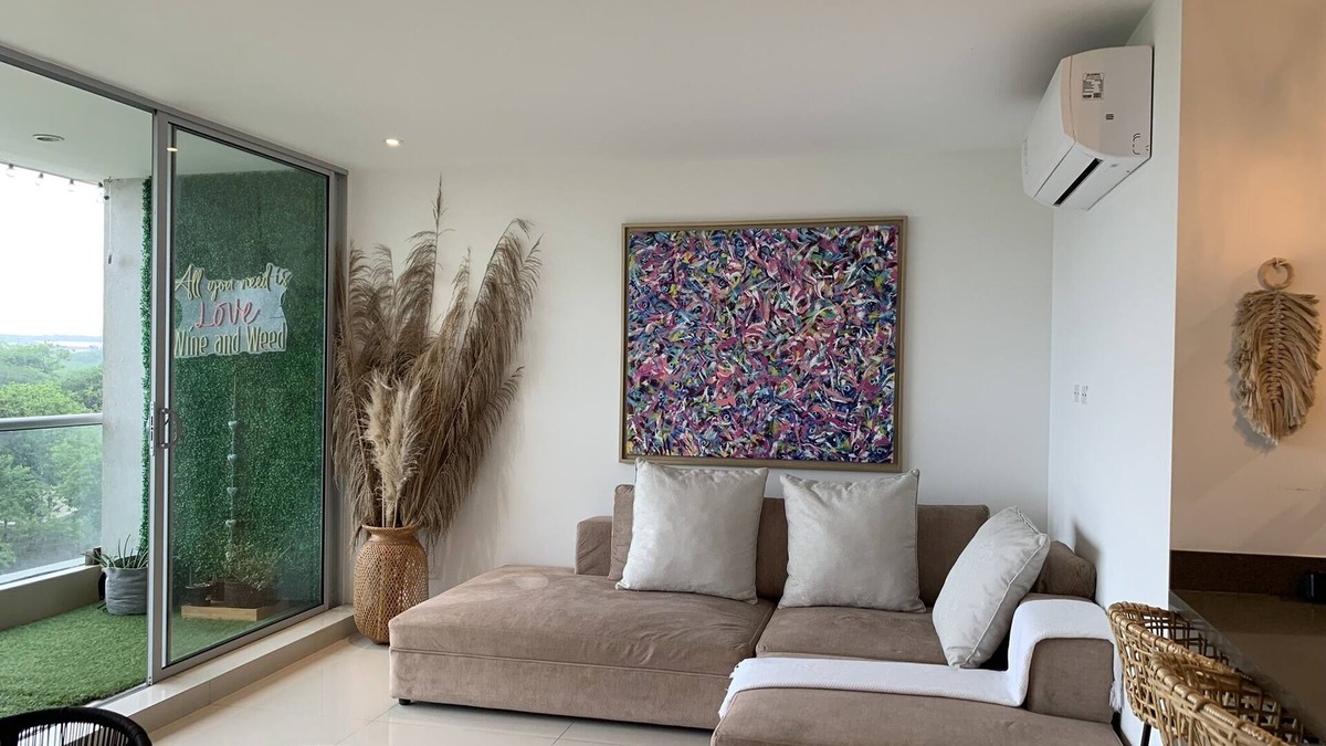 Sur Occidente Apartment | Beautiful boho apartment in the best location in Barranquilla!