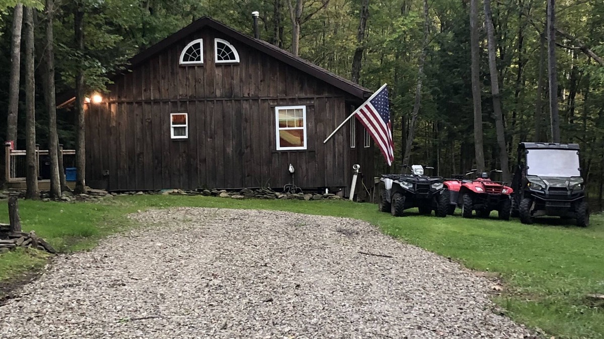 Scio Cabin | Beautiful Cabin in the woods Allegany County NY