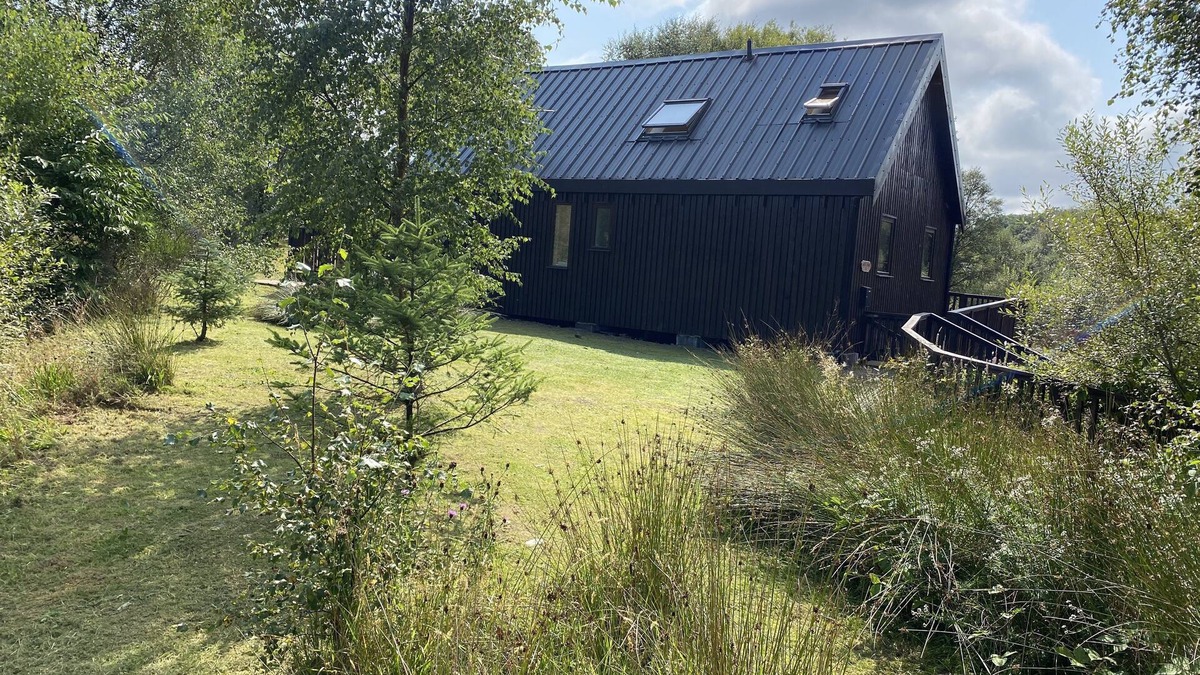 Dallavich Cabin | Beautiful cabin with log burner, wood fired hot tub and stunning views.