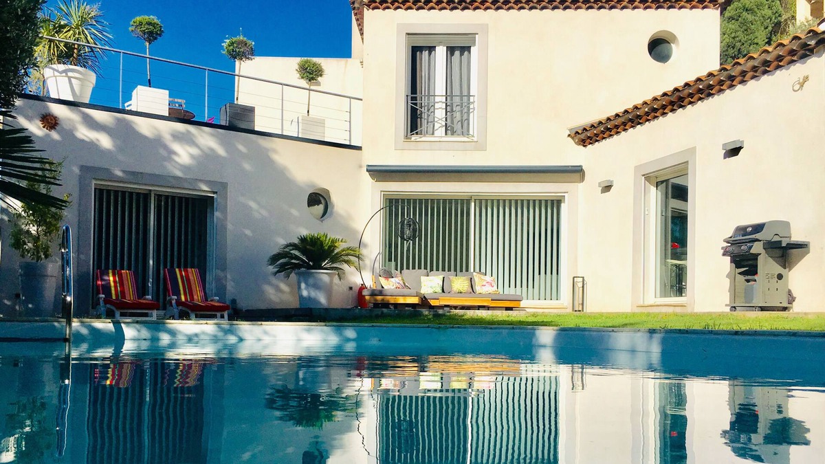 Le Redon Villa | Beautiful contemporary villa, heated pool, jacuzzi