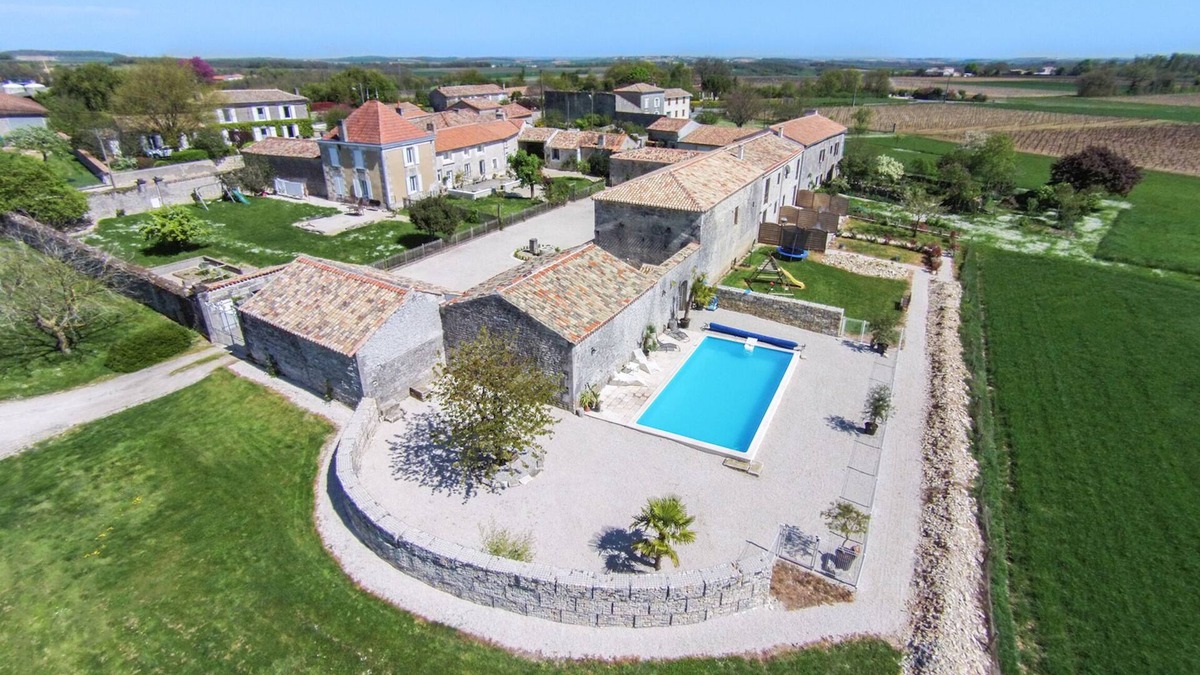 Echallat Cottage | Beautiful * cottage in a rural hamlet, private garden, heated swimming pool.