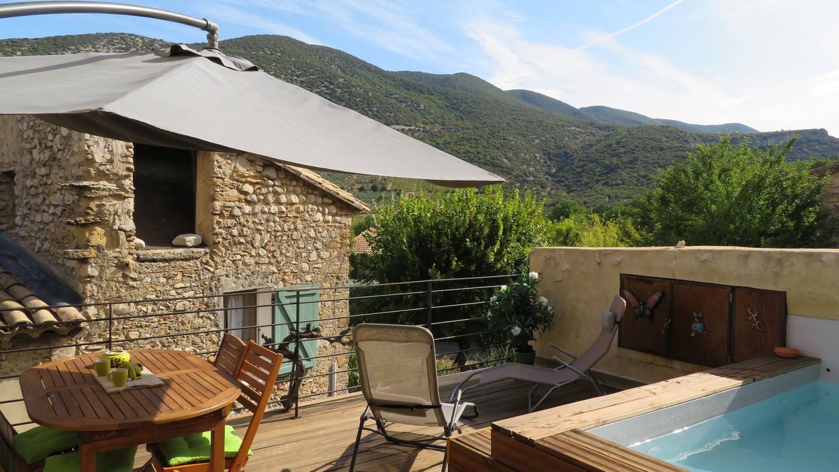 Malaucene House | Beautiful country house with large spa and panoramic view